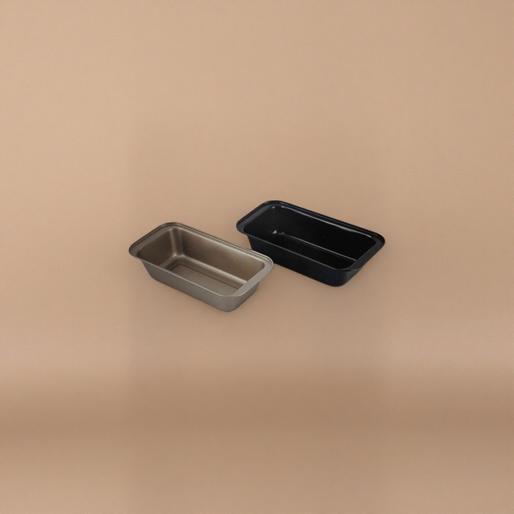 Black and gold rectangular baking tray, non-stick baking tray for home use in grilling and baking Specification image