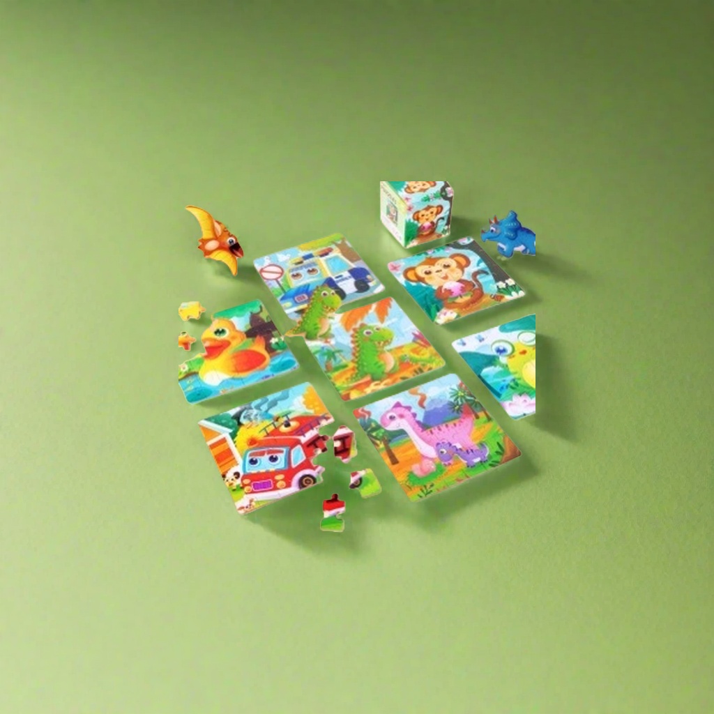 Juguetes de rompecabezas de colores para niños puzzles educación temprana juguetes de iniciación seguro no tóxico diseño de esquina redonda Specification image