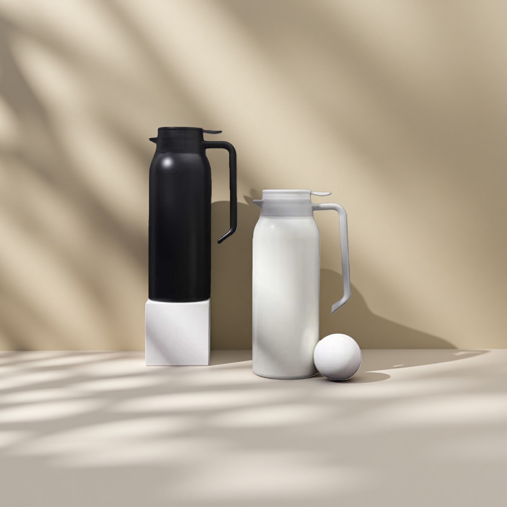 Black and white dual-color insulated kettle, household large-capacity vacuum insulated and cold-keeping kettle Application Scenario