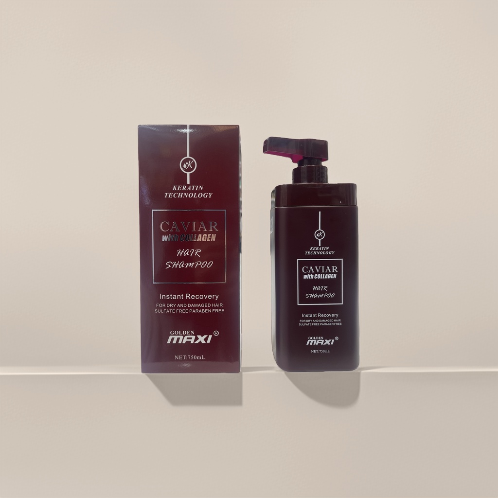 GOLDEN MAXI caviar Collagen Shampoo is a best-selling Middle Eastern caviar collagen shampoo Application Scenario
