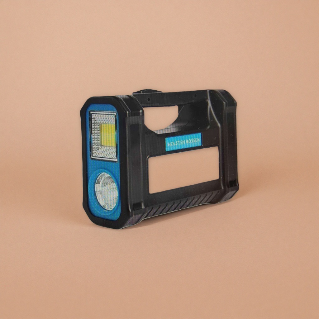 HOLSTEN BOSSSEN black blue border portable LED flashlight COB lamp bead circular lens Application Scenario