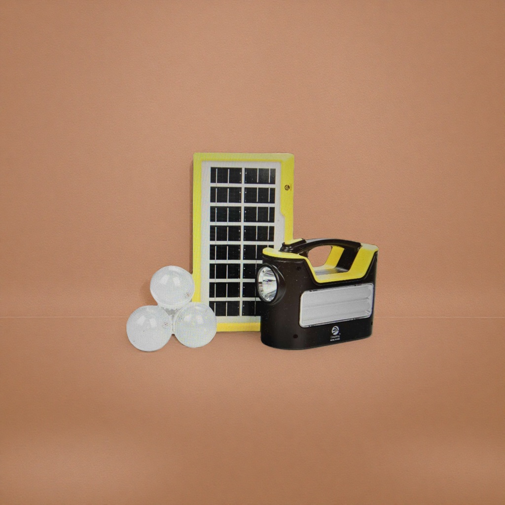 Black and yellow solar garden lamp, outdoor waterproof LED lighting lamp Specification image