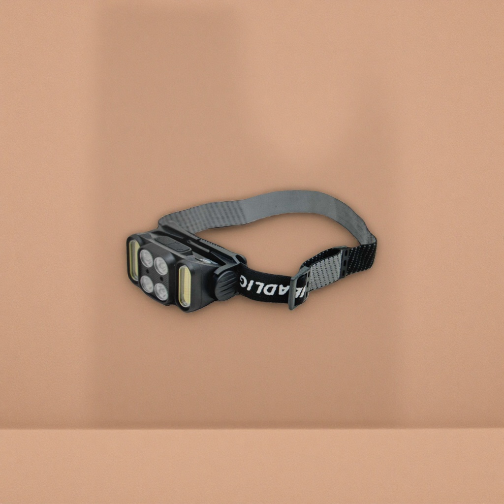 Black headlamp LED adjustable focus rechargeable outdoor sports lighting lamp Application Scenario