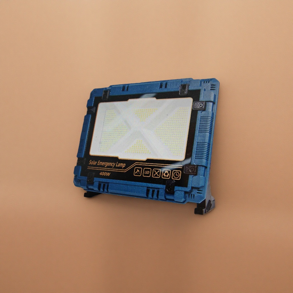 Blue solar emergency light, rechargeable outdoor portable LED lighting, waterproof, long-lasting battery life Specification image