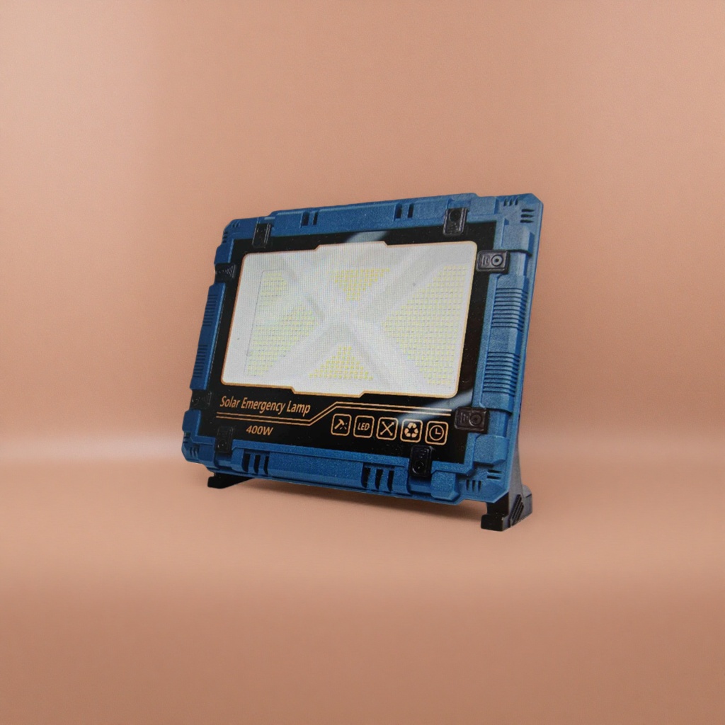 Blue solar emergency light, rechargeable outdoor portable LED lighting, waterproof, long-lasting battery life Application Scenario