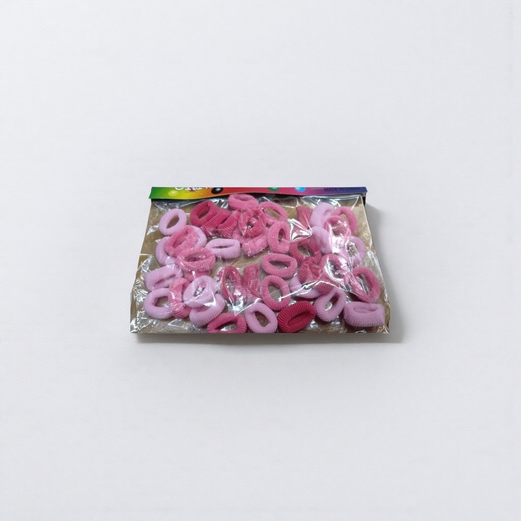 粉色毛绒发圈 韩版可爱少女头饰 加厚柔软扎发用品