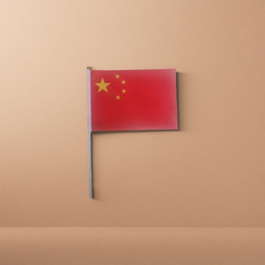 红色旗帜+小旗细节图