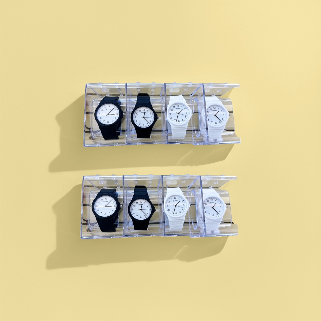 Black strap and white dial watch black strap and black dial watch white strap and white dial watch combination