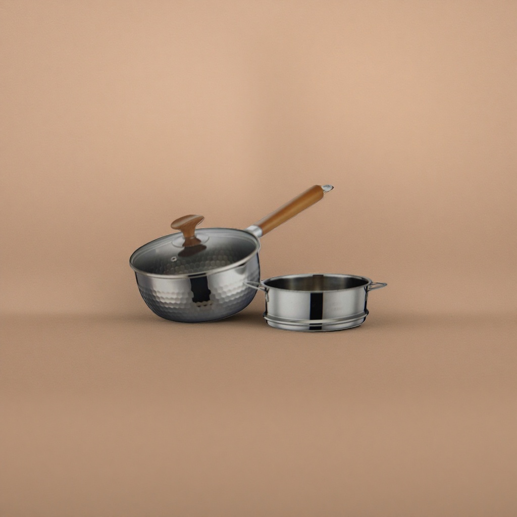 Color plata martillo antiadherente pote set home fry stewing stewing multifuncional details Picture