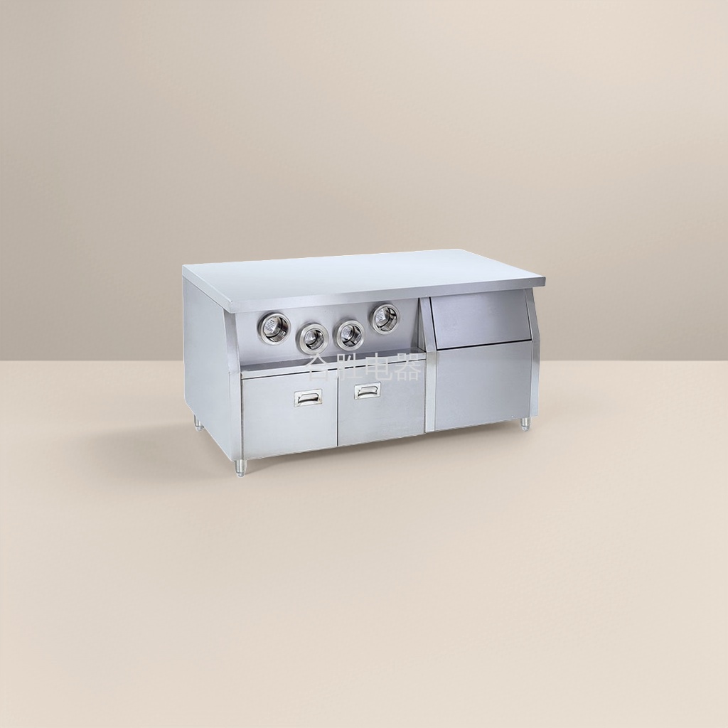 The silver stainless steel kitchen countertop and household cooking surface are thickened and can bear more weight Application Scenario