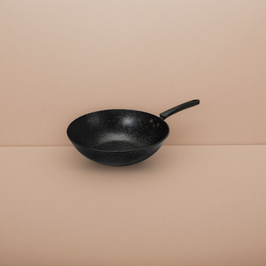 Black spot non-stick wok, household frying wok, iron wok without coating, healthy cooking Application Scenario