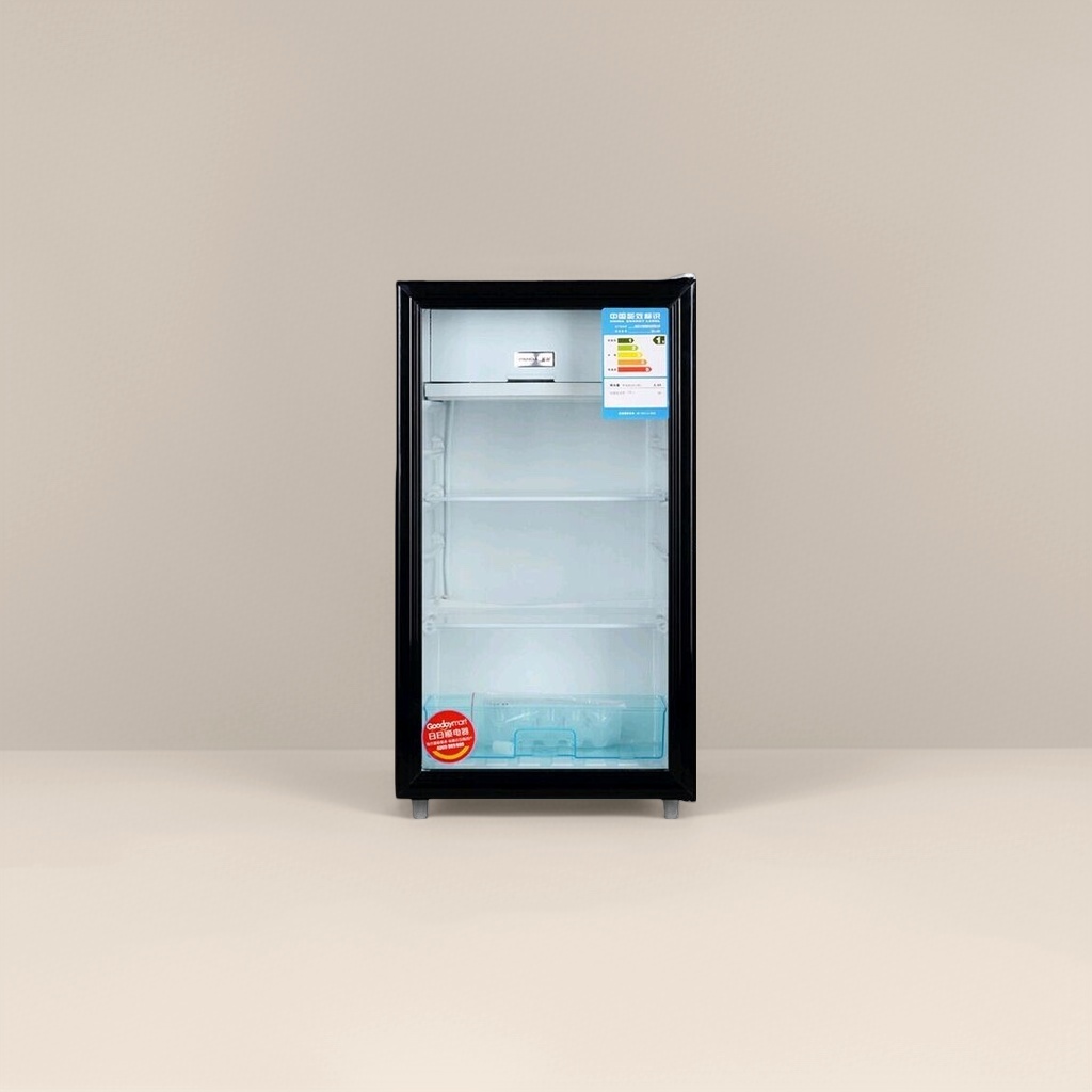 Black single-door refrigerator, small household energy-saving and quiet mini refrigeration and freezing integrated Specification image