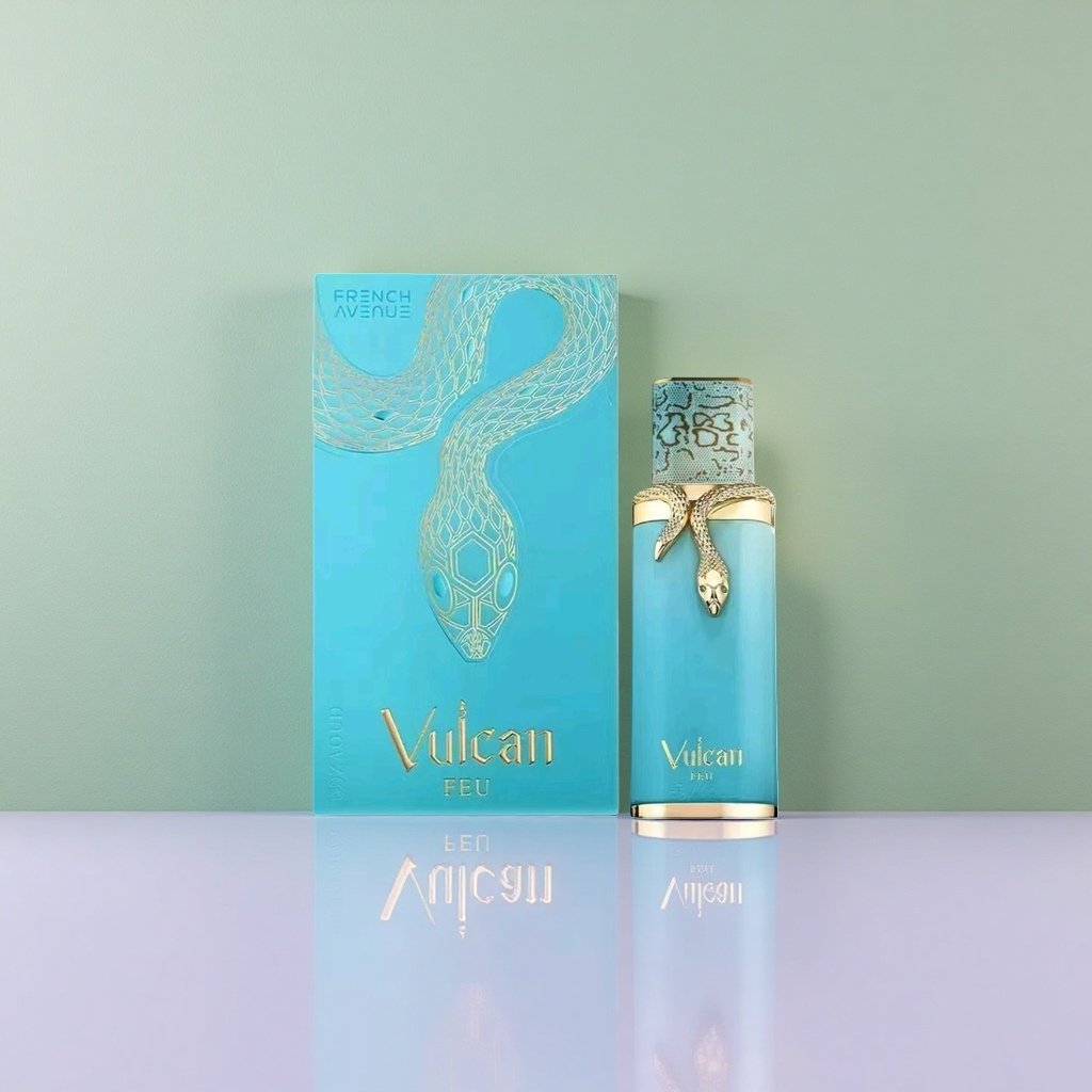 Vulcan FEU蓝绿色蛇形香水