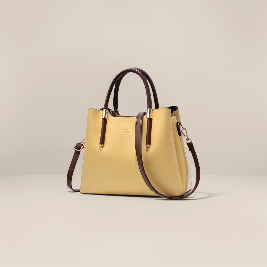 حقائب يد صفراء، حقائب سفر نسائية، وبسعة كبيرة من حقائب العمل Specification image
