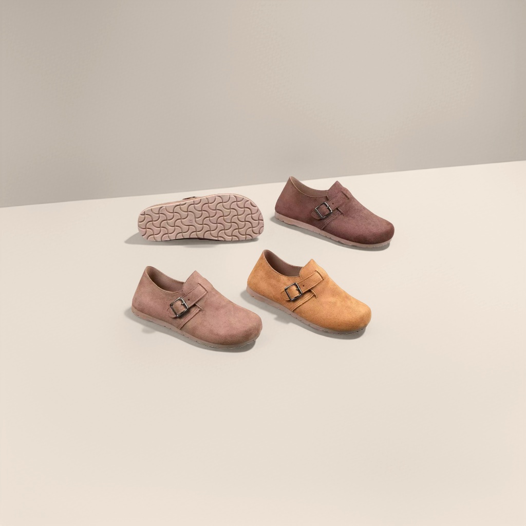 Zapatos de mujer con hebilla de gamuza marrón moda versátil casual único Specification image