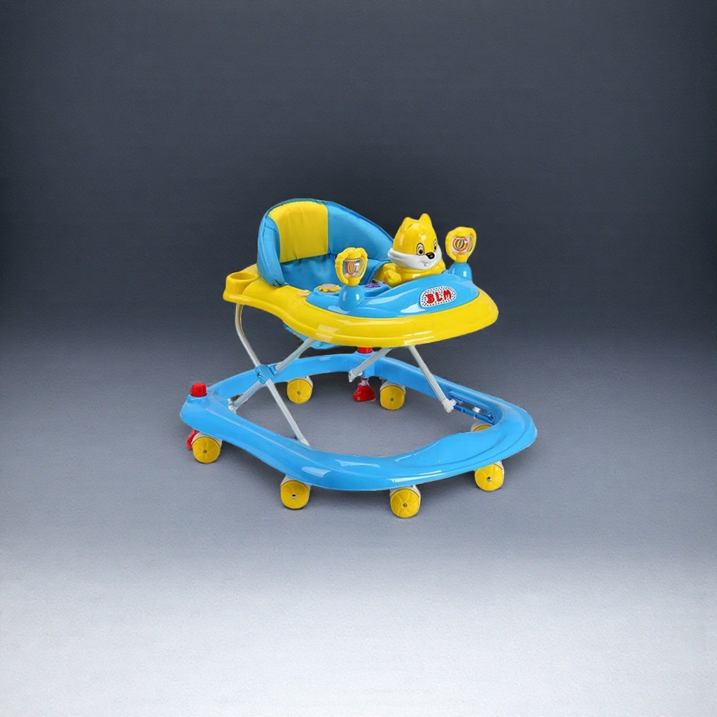 ويمكن لسيارة الطفل الزرقاء والصفراء أن تكون على درجة عالية من الأمان في الموسيقى Specification image