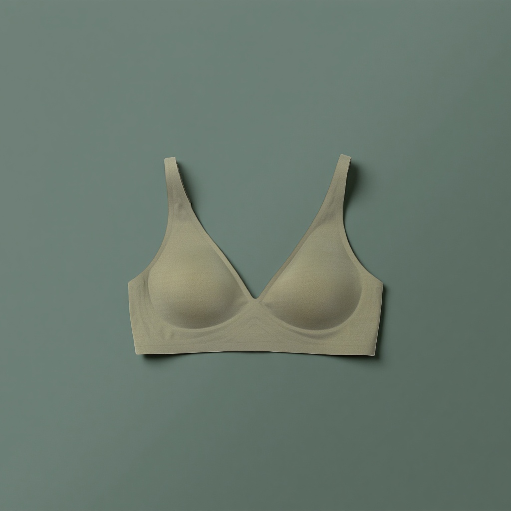 Honey tea green, comfortable bra without steel rims, lace breathable, converging and adjustable style Application Scenario