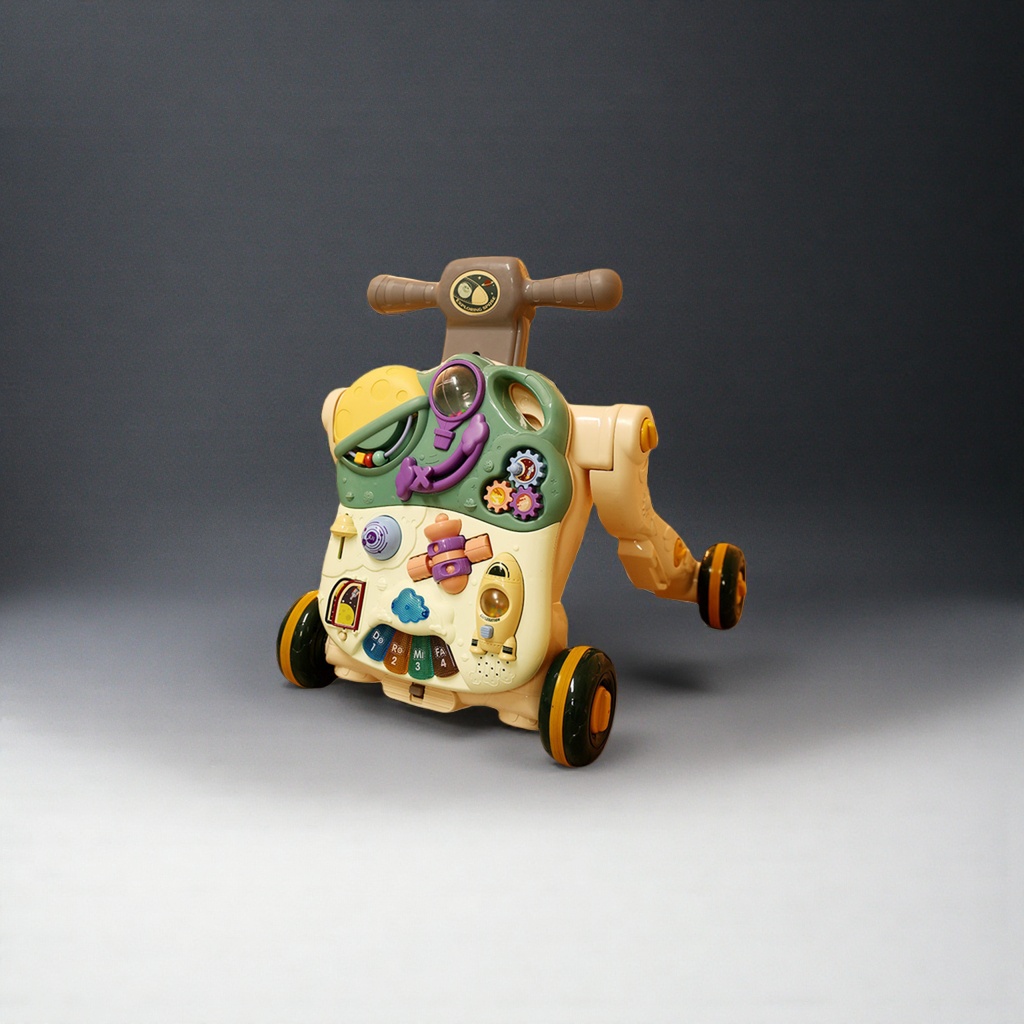 Color puzzle andador bebé aprende a caminar carro juguete de enseñanza temprana bebé seguridad infantil ajustable Application Scenario