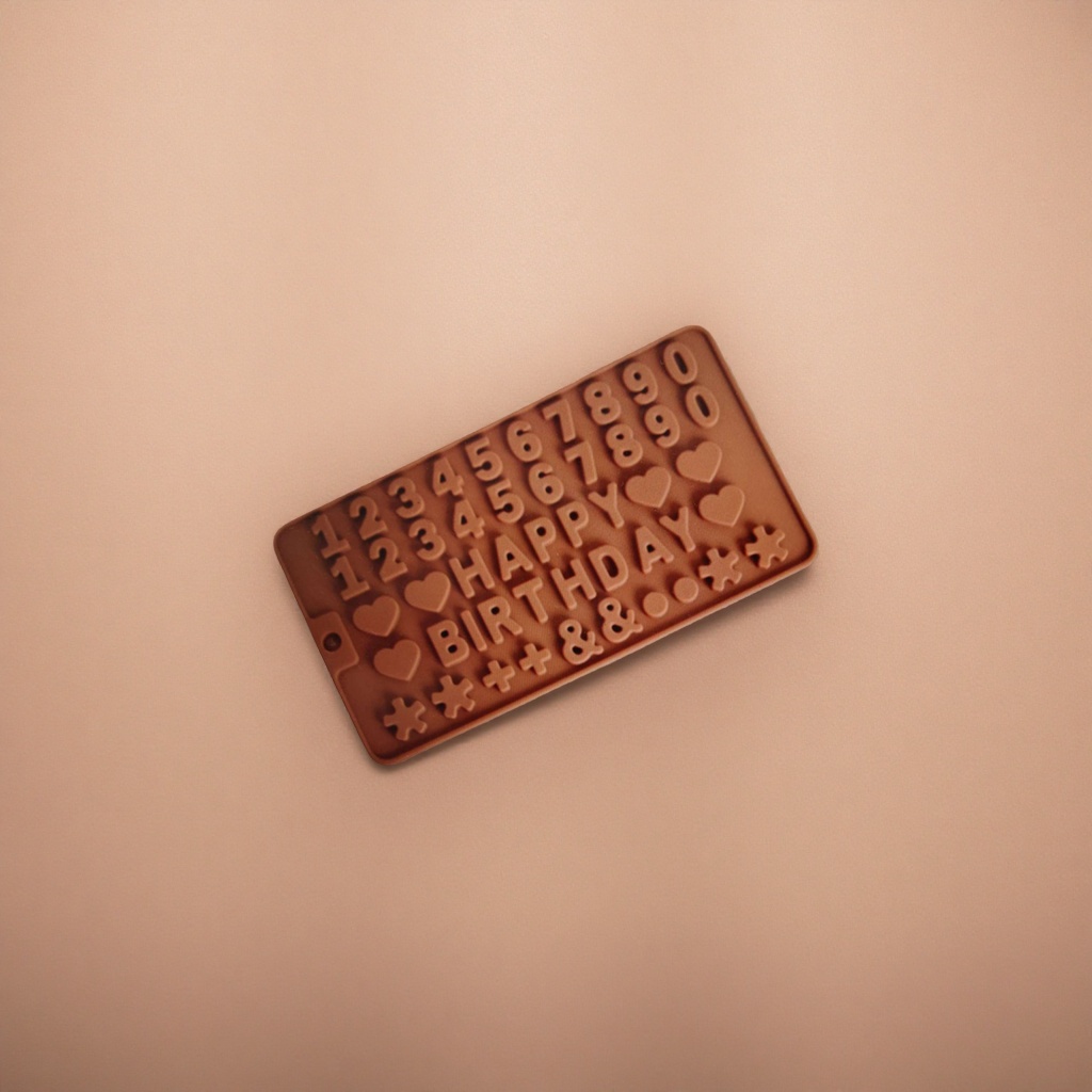 Brown silicone mold for baking cakes and cookies, household high-temperature resistant food grade details Picture