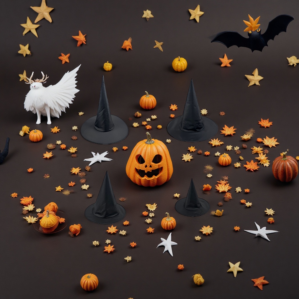 The Black Witch Hat Halloween party prop is suitable for both adults and children and can be adjusted Application Scenario