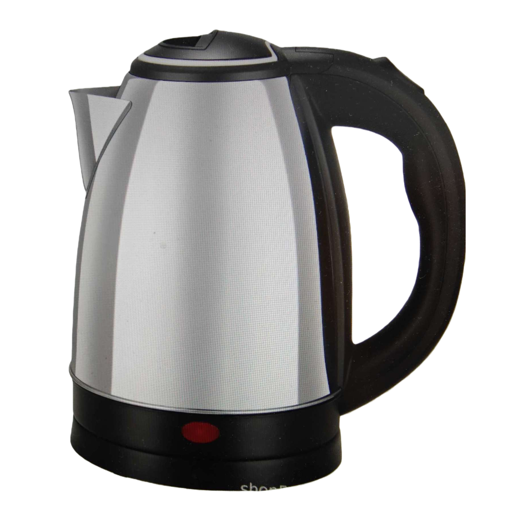 Silver electric kettle, household quick-heating kettle, stainless steel large capacity, automatic power-off Item Picture