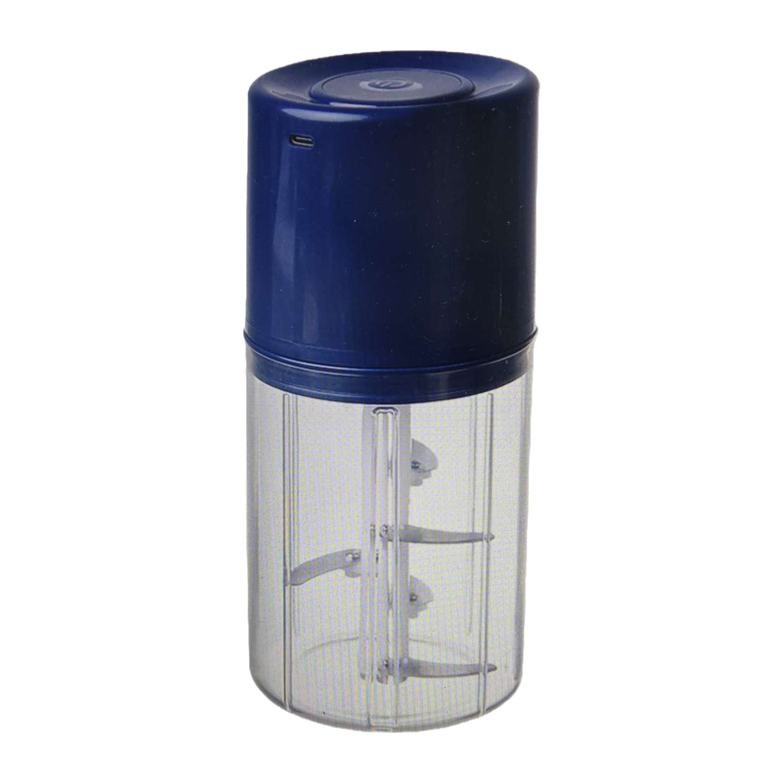 Blue lid, transparent cup body blender, portable multi-functional mini blender for home use Item Picture