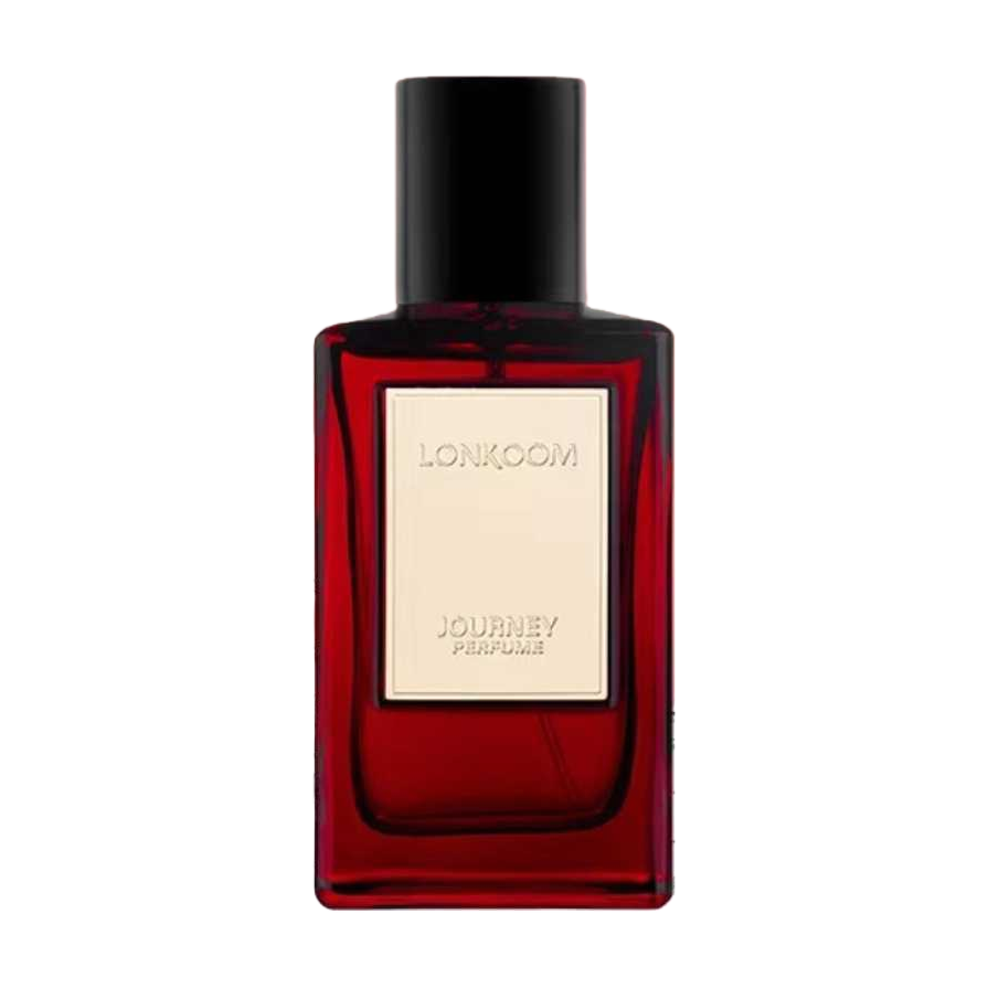 Red and golden glass perfume bottles for export Item Picture