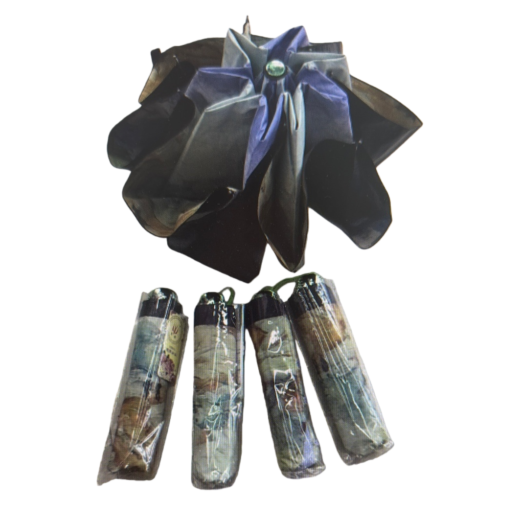 The black folding umbrella is portable, suitable for sun protection and rain protection, and can be used in both sunny and rainy weather with automatic opening and closing function Item Picture