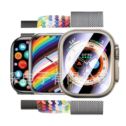 Color dial smartwatch for both men and women, Bluetooth, sports heart rate monitoring, waterproof Item Picture