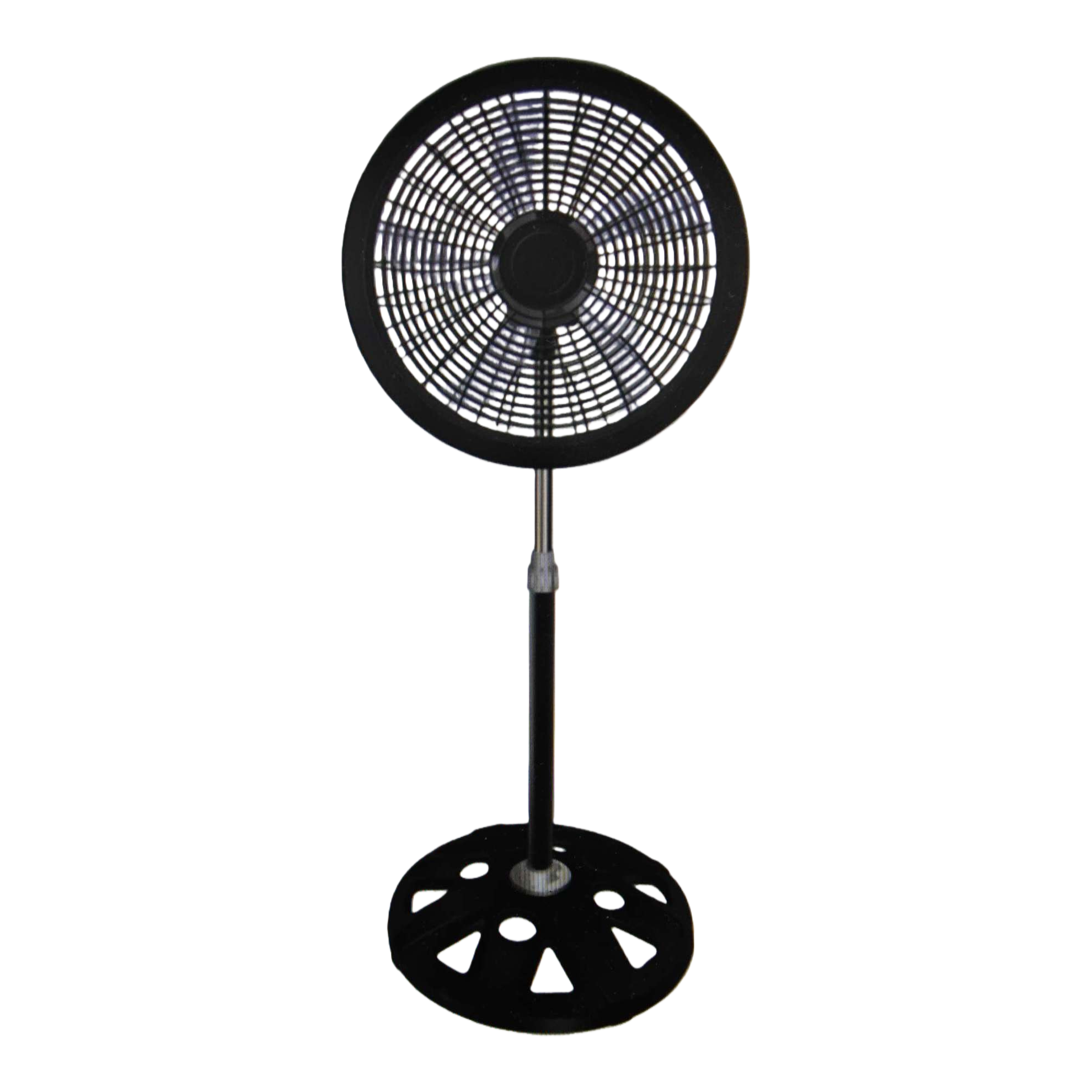 Ventilador de suelo negro para el hogar silencioso gran control remoto de viento ventilador eléctrico vertical Item Picture