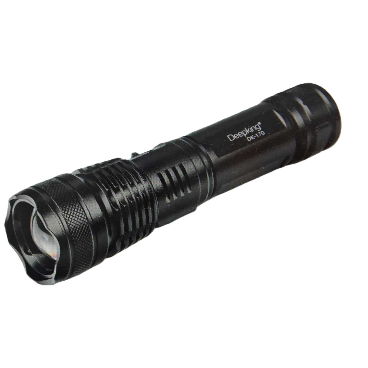 Black flashlight made of aviation aluminum, mini high-brightness outdoor emergency lighting Item Picture