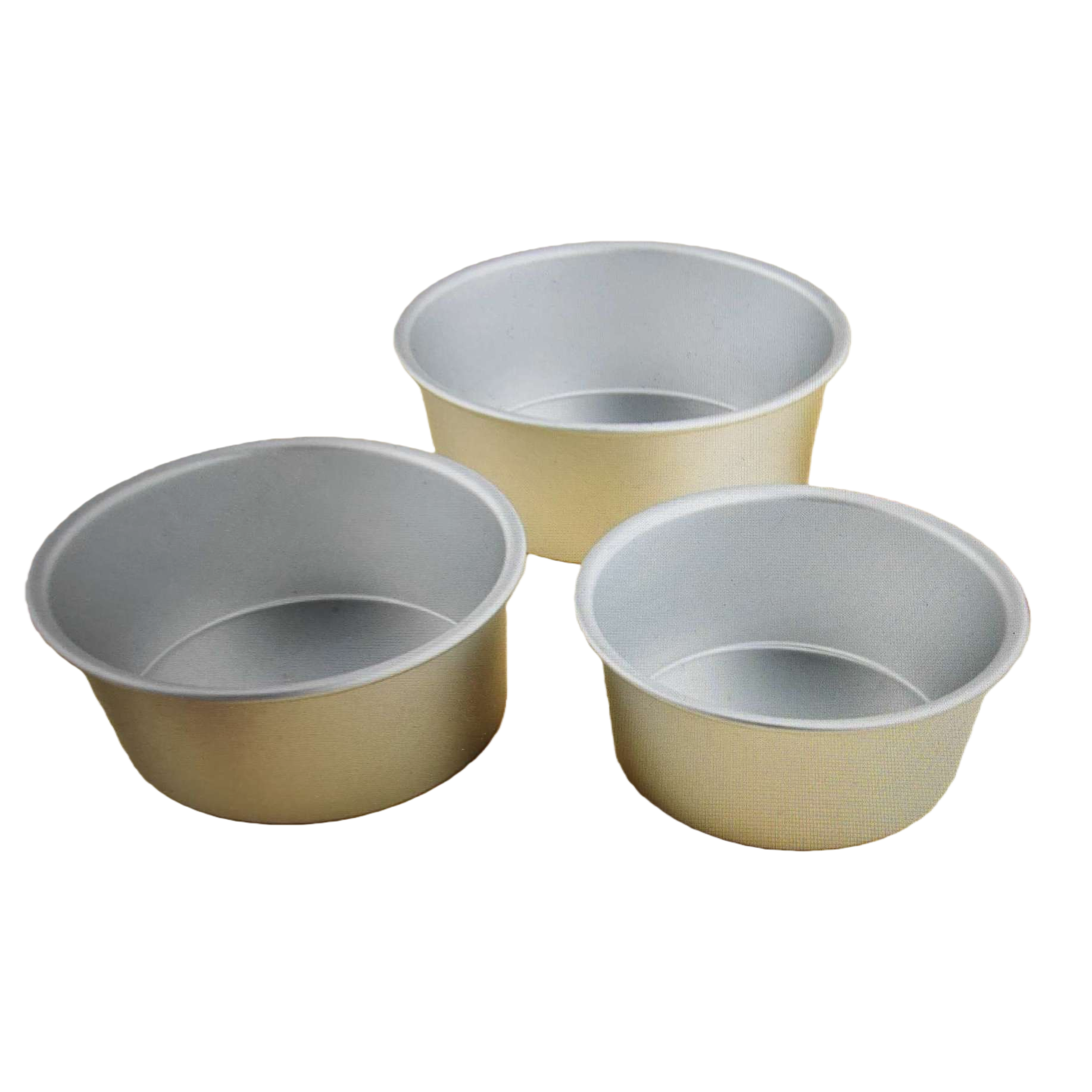Silver circular cake mold baking non-stick household baking tray, 20cm diameter Item Picture