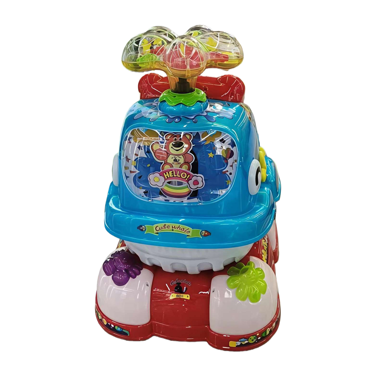 Детские качели с синим китом безопасны и надежны Item Picture