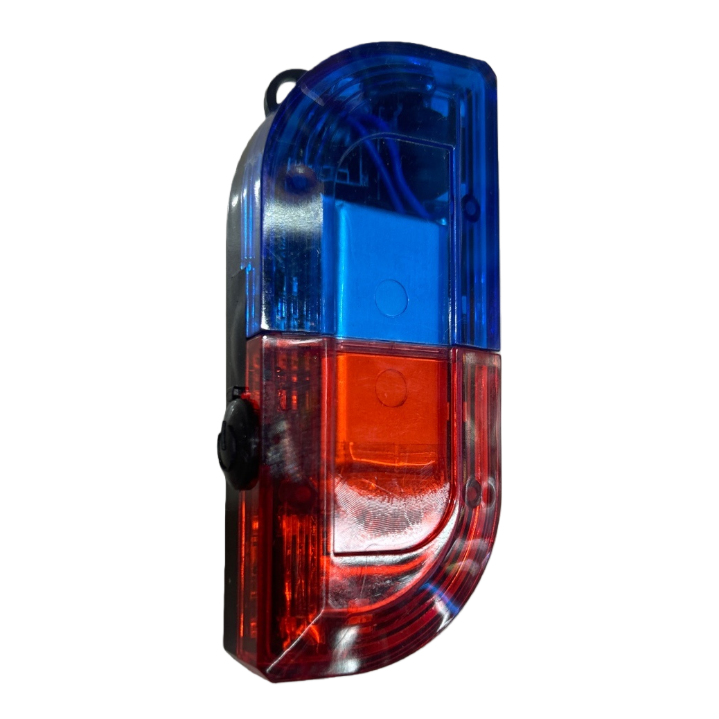 مصابيح الشرطة الزرقاء والحمراء ذات اللون والمصابيح الدايود المبتعث للضوء على الكتف Item Picture