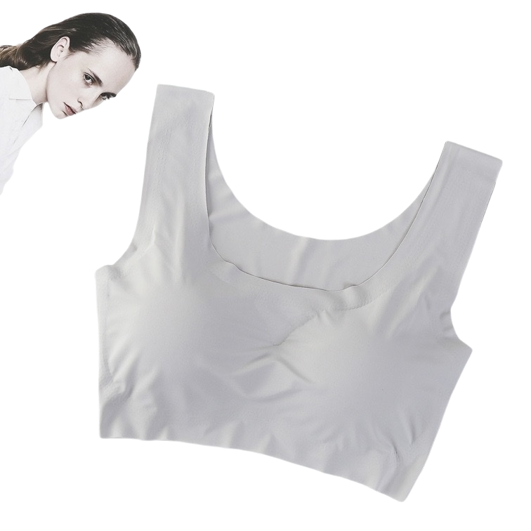 The grey strapless bra brings together a seamless and comfortable lingerie for women Item Picture