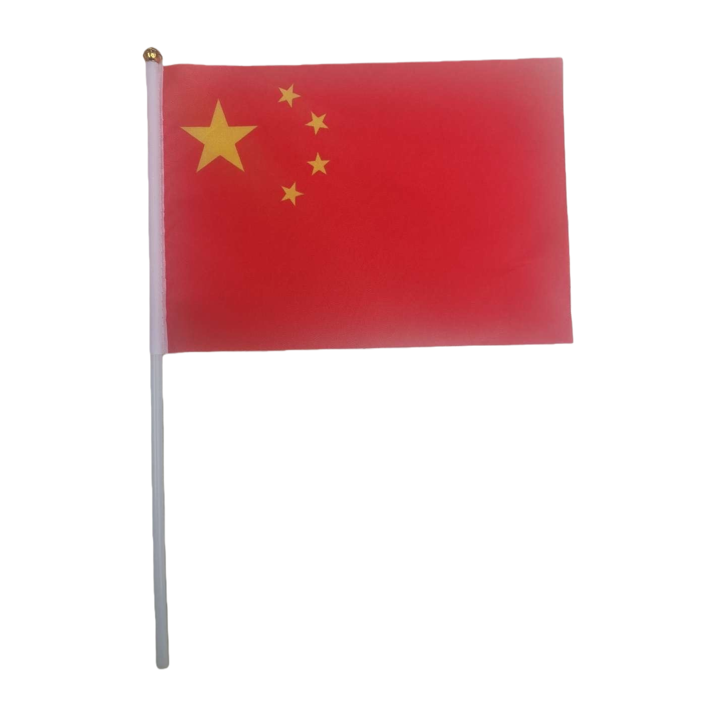 红色旗帜+小旗白底实物图