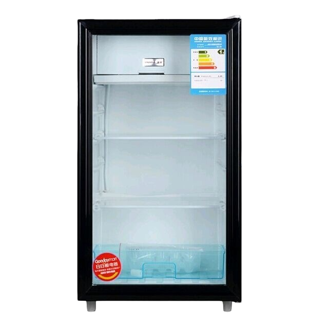 Black single-door refrigerator, small household energy-saving and quiet mini refrigeration and freezing integrated Item Picture
