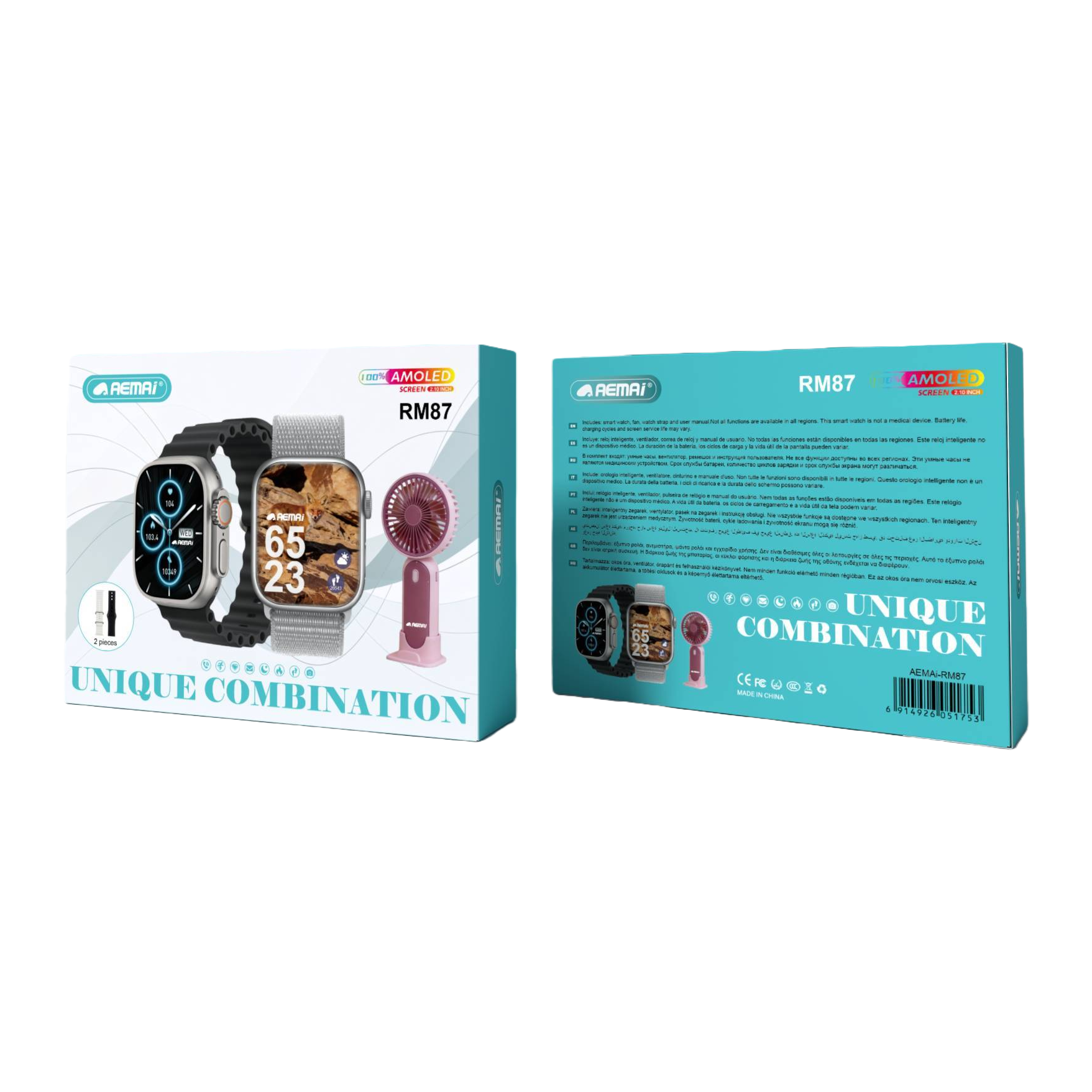 RM87 Watch Fan set Item Picture