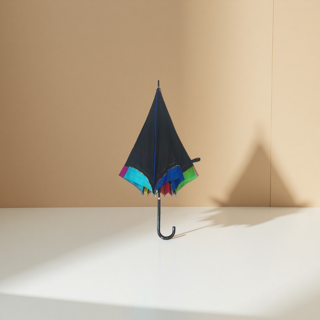 黑色雨伞产品图