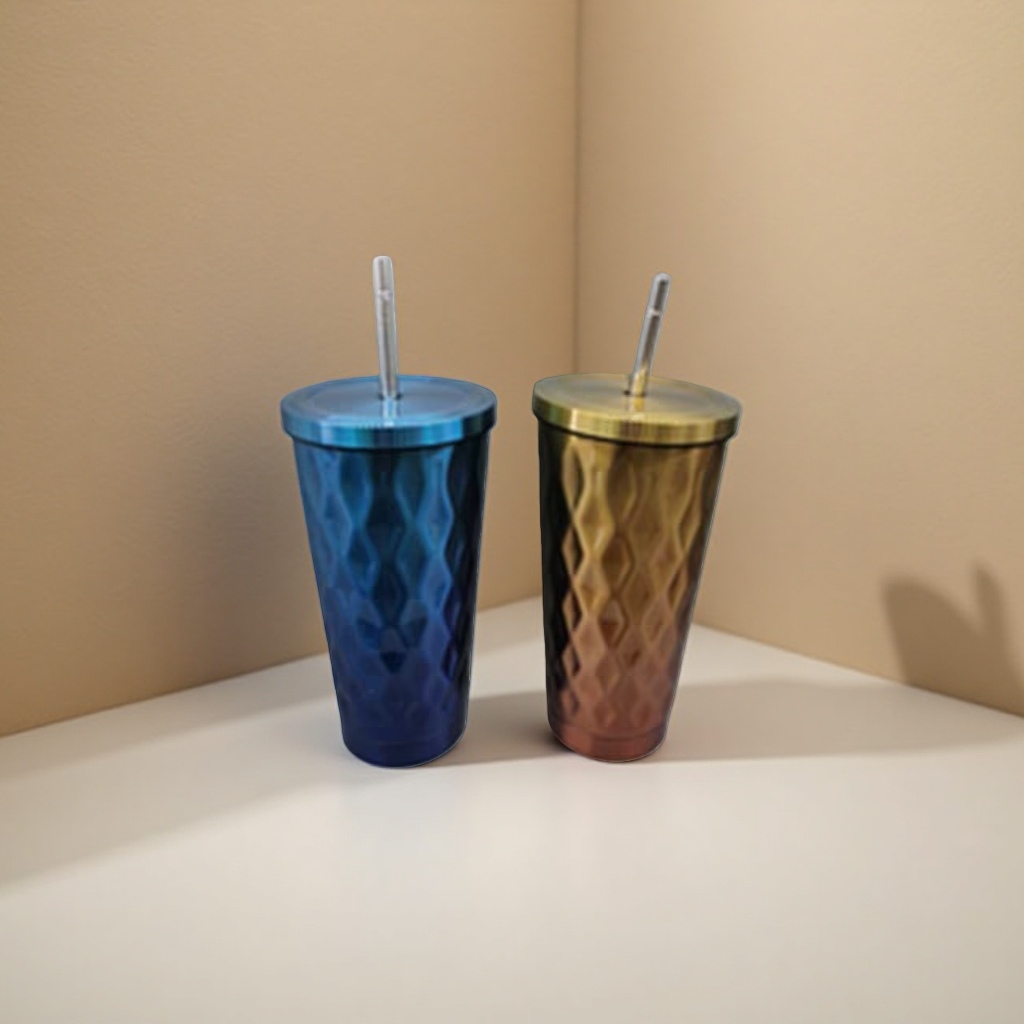 吸管杯实物图