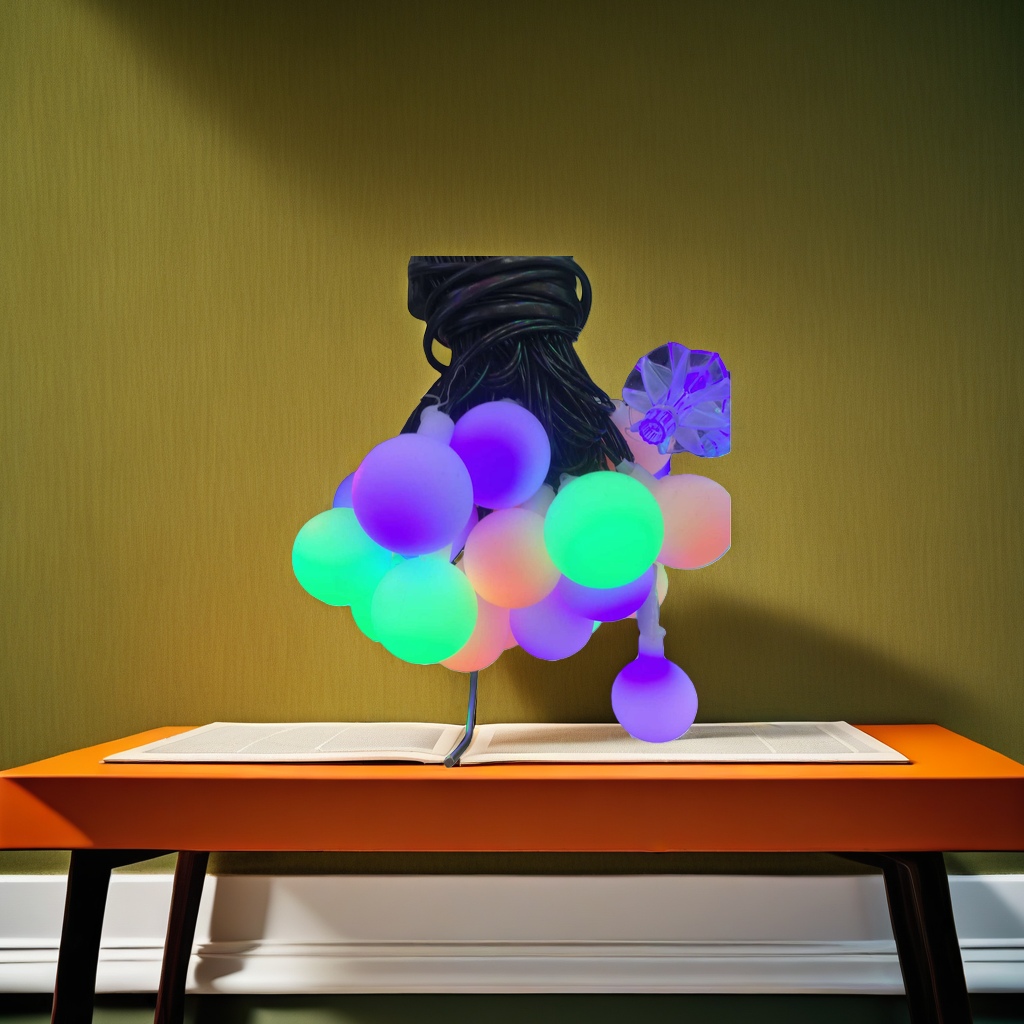 Colorful spherical light strings decorate festival atmosphere lights, suitable for both outdoor and indoor use with warm white light Specification image