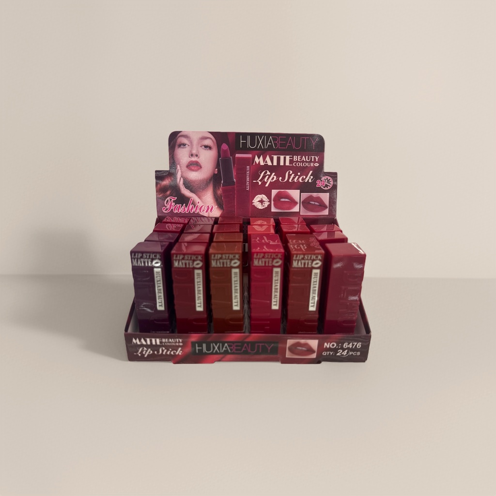 Red lipstick display stand, acrylic desktop cosmetics storage rack, simple and fashionable details Picture