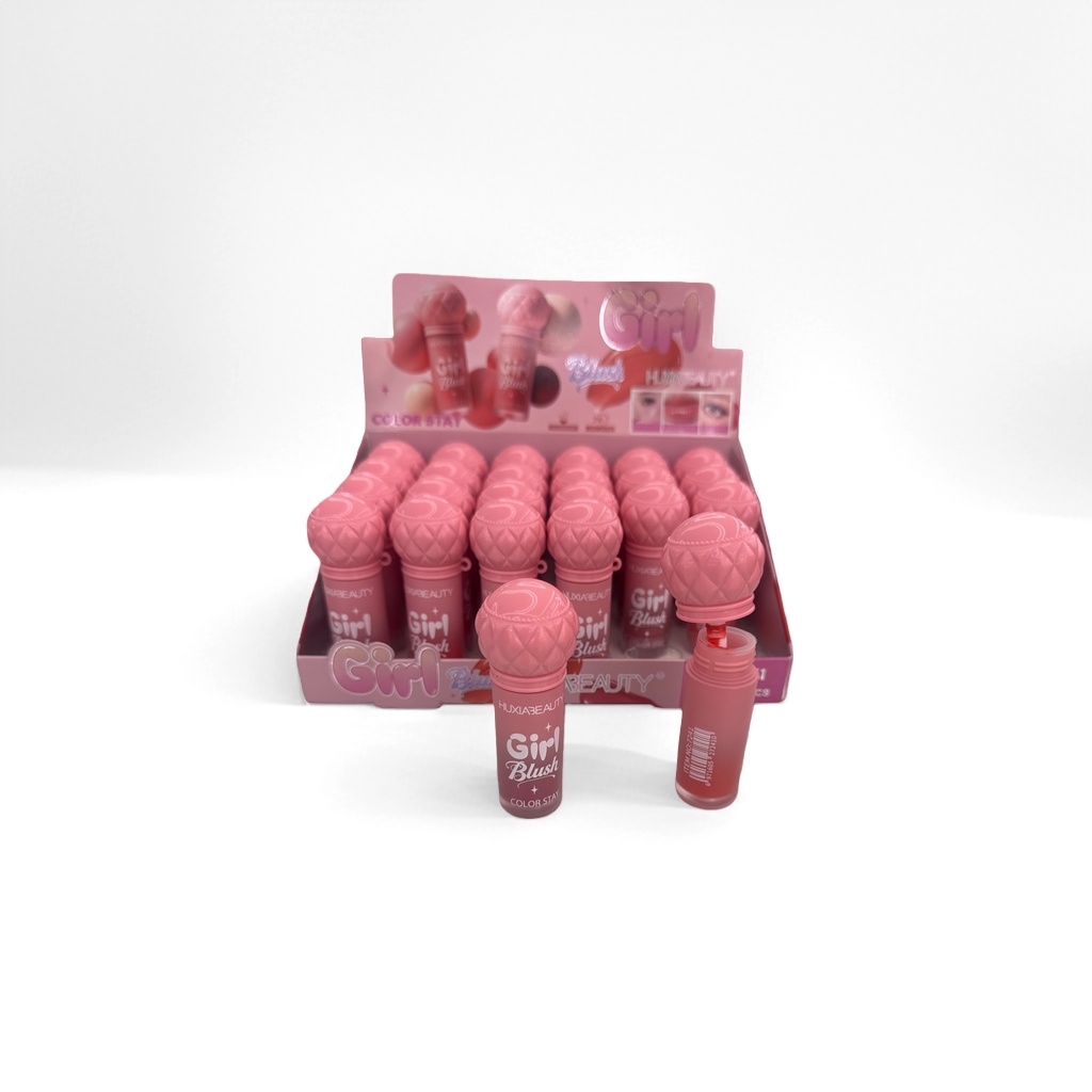 Pink spherical lid cosmetic display box, acrylic transparent storage box, desktop decoration Application Scenario