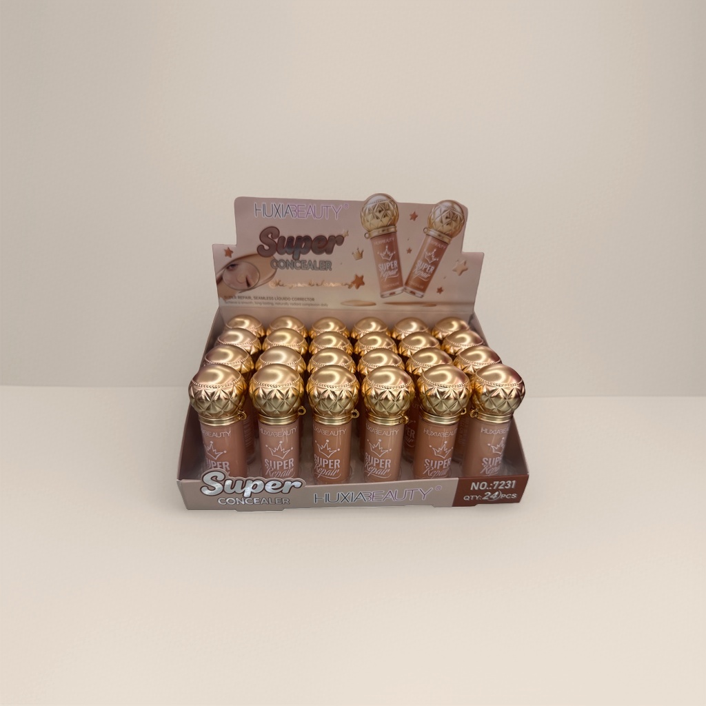 The golden bottle cap concealer is light, long-lasting and naturally covers blemishes Specification image