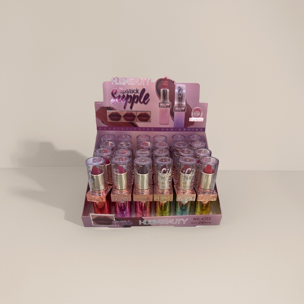 Pink lipstick display stand, acrylic cosmetics display stand, desktop storage stand details Picture