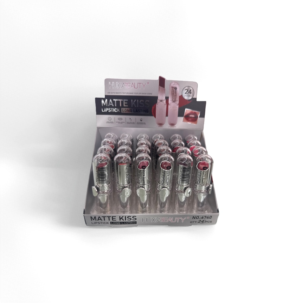 Transparent tube lipstick display box, acrylic cosmetics storage and organization box details Picture