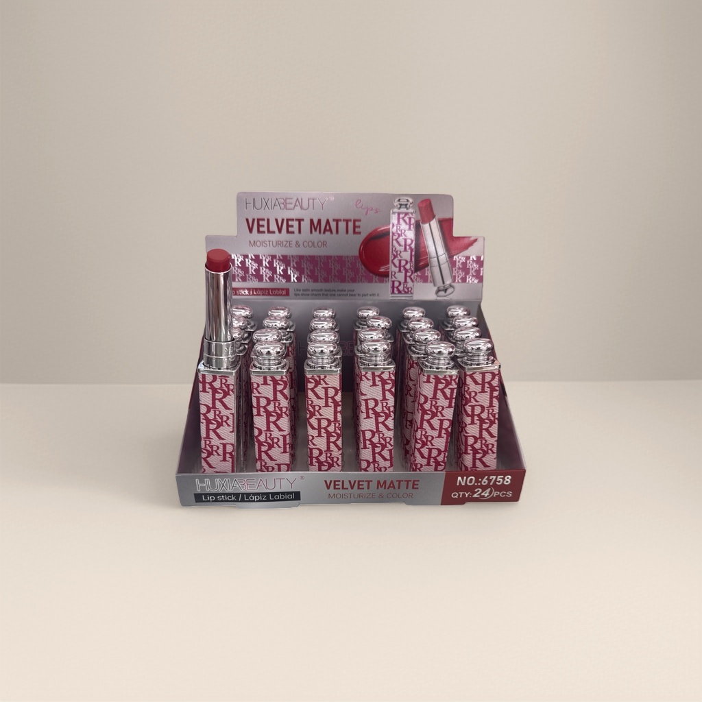 Red lipstick for moisturizing, hydrating, color-enhancing and long-lasting matte finish, a new women's makeup product details Picture