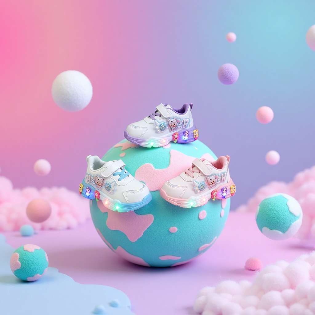 童/青少年鞋实物图