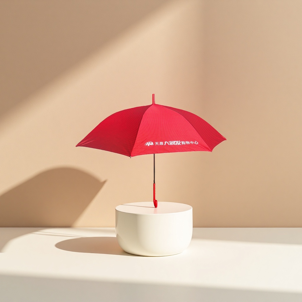 红色雨伞产品图