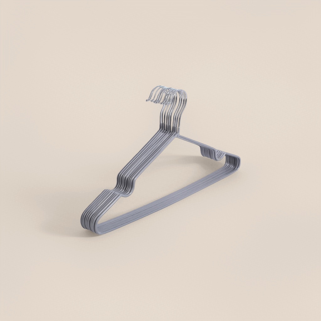 Grey thickened anti-slip clothes hanger, a household multi-functional load-bearing clothes drying rack Application Scenario